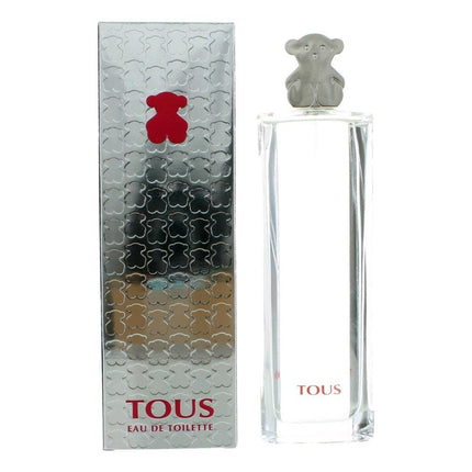 Tous Silver by Tous, 3 oz Eau De Toilette Spray for Women ,