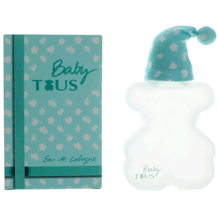 Tous Unisex Eau De Cologne - Baby Earthy Fusion and Fruity Notes Fragrance, 3.4 oz ,