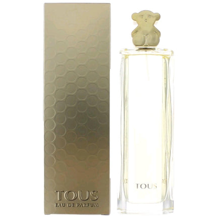 Tous Women's Eau De Parfum Spray - Gold Captivating and Floral Fragrance, 3 oz ,