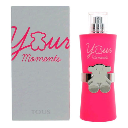 Tous Your Moments by Tous, 3 oz Eau De Toilette Spray for Women ,