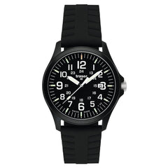 Traser P6704.Y10.I2.01 Men's Black Dial Black Rubber Strap Swiss Watch