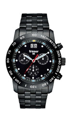 Traser T 4004 Men's Chronograph Classic Big Date Pro Blue Watch