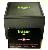 Traser T 4102 Men's Classic Basic Black Watch ,