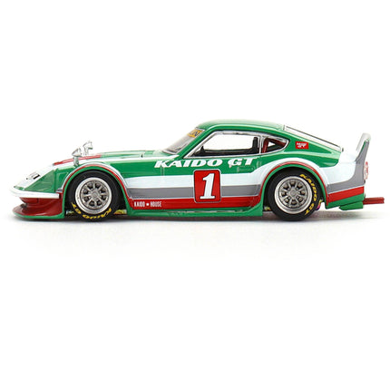 True Scale Miniatures 1/64 Car - Kaido House Datsun Fairlady Z Kaido GT V2, Green ,