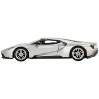 True Scale Miniatures 1/64 Diecast Model Car - Ford GT Ingot Silver Metallic ,