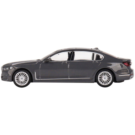 True Scale Miniatures 1/64 Model Car - BMW 750Li xDrive Bernina Gray Amber Effect ,