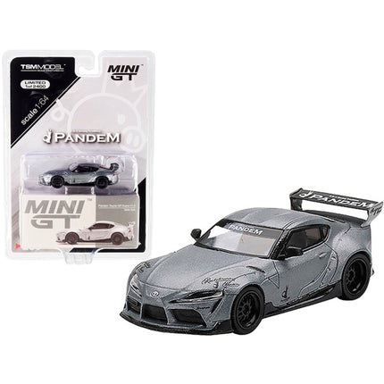 True Scale Miniatures 1/64 Scale Diecast Model Car - Toyota Pandem GR Supra V1.0 ,