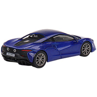 True Scale Miniatures 1/64 Scale Model Car - McLaren Artura Volcano Blue Metallic ,
