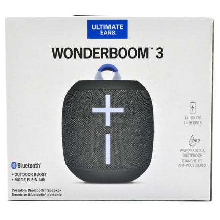 Ultimate Ears WONDERBOOM 3 Bluetooth Mini Speaker Performance Black | 984-001807 ,