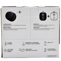 Ultimate Ears WONDERBOOM 3 Bluetooth Mini Speaker Performance Black | 984-001807 ,