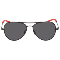 Under Armour Kids Sunglasses - Black and Red Frame Aviator | UA INSTINCT 0BLX IR ,