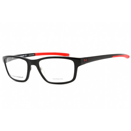 Under Armour Men's Eyeglasses - Black Rectangular Clear Demo Lens | UA 5000/G 0807 00 ,