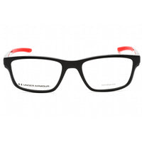 Under Armour Men's Eyeglasses - Black Rectangular Clear Demo Lens | UA 5000/G 0807 00 ,