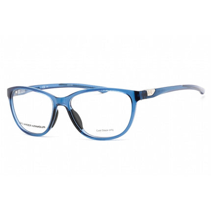 Under Armour Men's Eyeglasses - Full Rim Blue Crystal Plastic Frame | UA 5038 0OXZ 00 ,