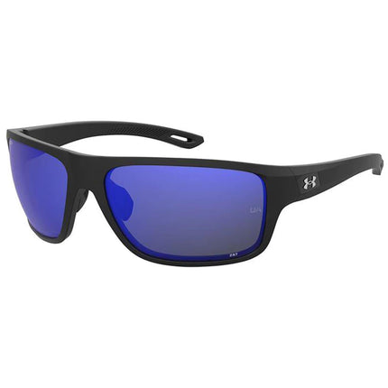 Under Armour Men's Sunglasses - Matte Black Frame Rectangular | UA 0004/S 001T 7N ,
