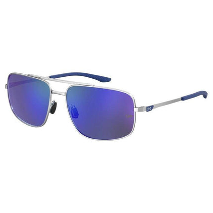 Under Armour Men's Sunglasses - Palladium Frame Rectangular | UA 0015/G/S 0010 Z0 ,