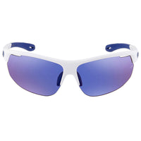 Under Armour Men's Sunglasses - White and Blue Frame Half-Rim | UA 0002/G/S 0WWK W1 ,