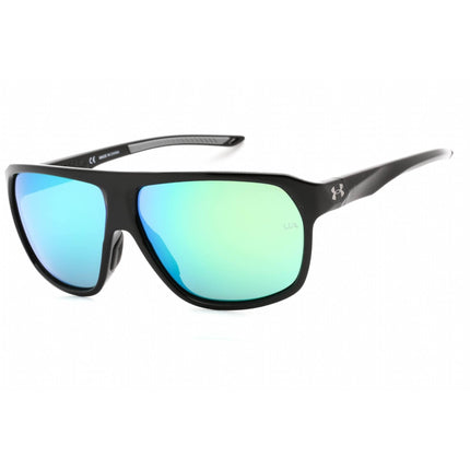 Under Armour Unisex Sunglasses - Black Rectangular Plastic Frame | UA DOMINATE 0807 V8 ,