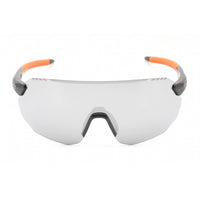 Under Armour Unisex Sunglasses - Grey Shield Frame Silver Lens | UA HALFTIME 0KB7 QI ,
