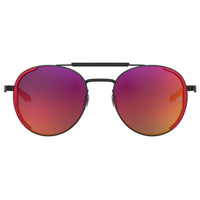 Under Armour Unisex Sunglasses - Matte Black and Orange Frame | UA 0008/G/S 0CAX MI ,