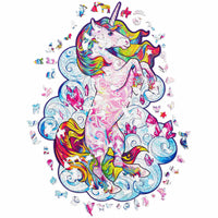 Unidragon Inspiring Unicorn Wooden Jigsaw Puzzle ,