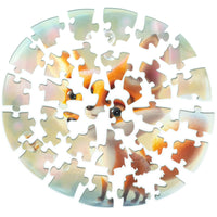 Unidragon Jigsaw Puzzle - Bubblezz Fox Lacquer Coated Wooden 30 Pieces, One Size ,