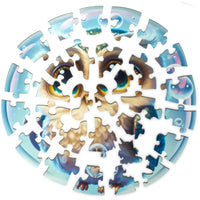 Unidragon Jigsaw Puzzle - Bubblezz Owl Lacquer Coated Wooden 30 Pieces, One Size ,