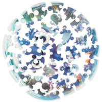 Unidragon Wooden Puzzle - Bubblezz Octopus Eye Catching Easy Complexity, 30 Pieces ,