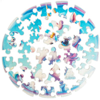 Unidragon Wooden Puzzle - Bubblezz Unicorn Eye Catching Easy Complexity, 30 Pieces ,