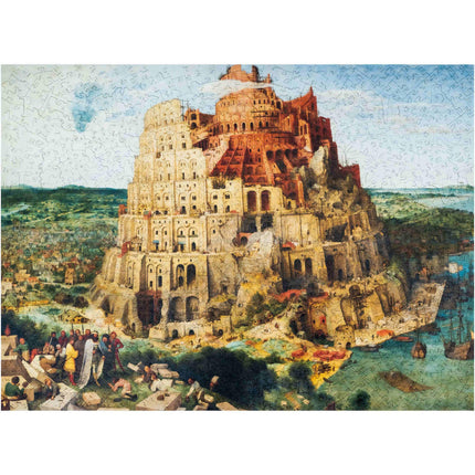 Unidragon Wooden Puzzle - The Tower of Babal 1000 Pieces, One Size ,