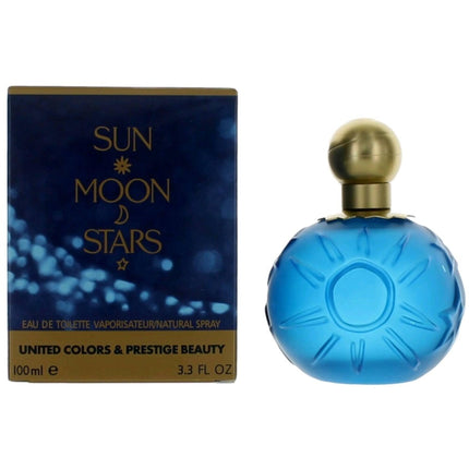 United Colors Women's Eau De Toilette Spray - Sun Moon Stars Exotic Scent, 3.3 oz ,