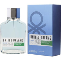 United Dreams Go Far by Benetton, 6.7 oz Eau De Toilette Spray for Men ,