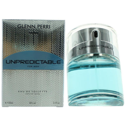 Unpredictable by Glenn Perri, 3.4 oz Eau De Toilette Spray for Men ,
