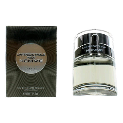 Unpredictable Pour Homme by Glenn Perri, 3.4 oz Eau De Toilette Spray for Men ,