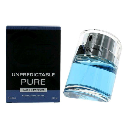 Unpredictable Pure by Glenn Perri, 3.4 oz Eau De Parfum Spray for Men ,