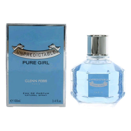 Unpredictable Pure Girl by Glenn Perri, 3.4 oz Eau de Parfum Spray for Women ,