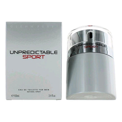 Unpredictable Sport by Glenn Perri, 3.4 oz Eau De Toilette Spray for Men ,