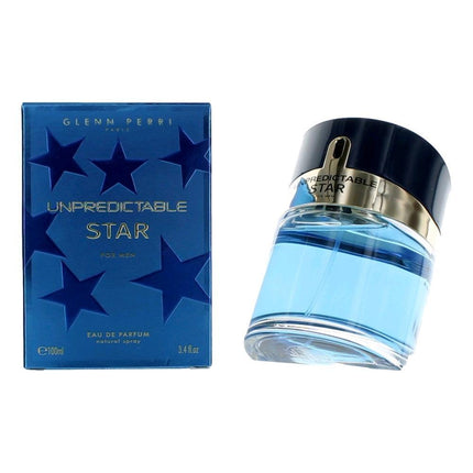 Unpredictable Star by Glenn Perri, 3.4 oz Eau De Toilette Spray for Men ,
