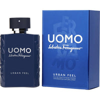 Uomo Urban Feel by Salvatore Ferragamo, 3.4 oz Eau De Toilette Spray for Men ,