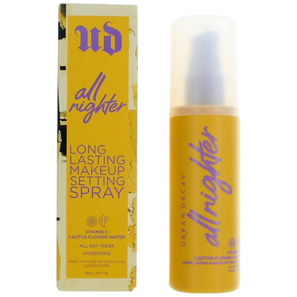 Urban Decay Women's Setting Spray - All Nighter with Vitamin C Long Lasting, 4 oz ,