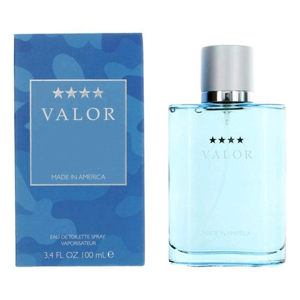 Valor by Dana, 3.4 oz Eau De Toilette Spray for Men ,