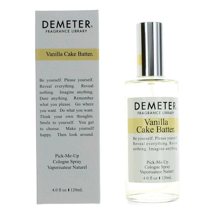 Vanilla Cake Batter by Demeter, 4 oz Cologne Spray for Women ,