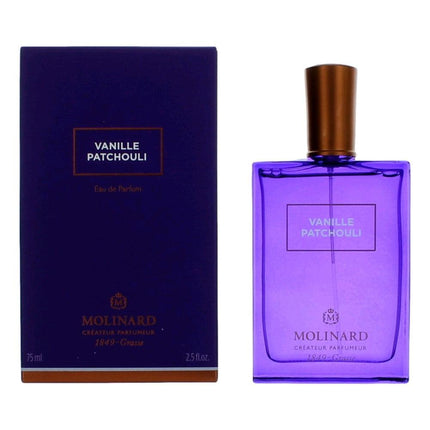 Vanille Patchouli by Molinard, 2.5 oz Eau De Parfum Spray for Women ,