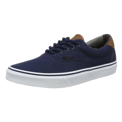 Vans Unisex C&L Era 59 Dress Blues & Material Mix Lace-Up Skate Shoe |VA38FSMVE ,
