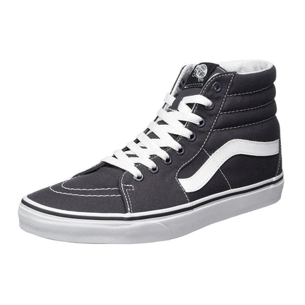 Vans Unisex Sk8-Hi Asphalt/True White Canvas Lace-Up Skate Boot | VA32QGMX1 ,
