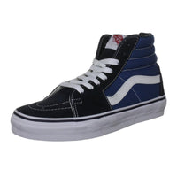 Vans Unisex Sk8-Hi Navy Canvas & Suede Leather Lace-Up Skate Boot |VD5INVY ,