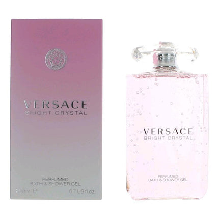 Versace Bright Crystal by Versace, 6.7 oz Perfumed Bath & Shower Gel for Women ,