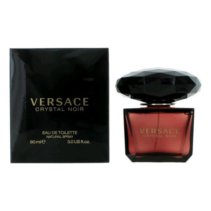 Versace Crystal Noir by Versace, 3 oz Eau De Toilette Spray for Women ,
