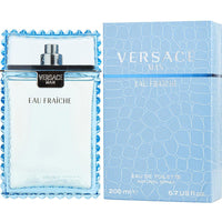 Versace Man Eau Fraiche by Versace, 6.7 oz Eau De Toilette Spray for Men ,