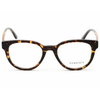 Versace Men's Eyeglasses - Dark Havana Round Frame Clear Demo Lens | 0VE3317 108 ,
